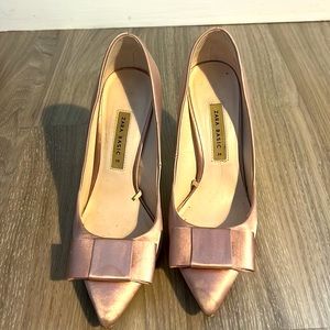 Zara light pink formal heels